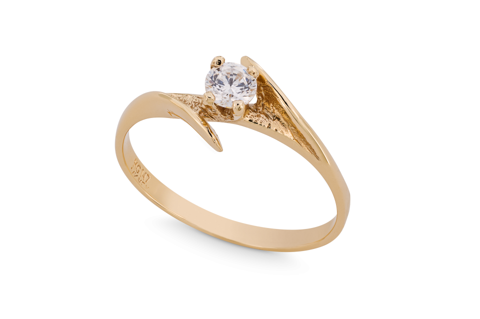 Anillo de Oro 14k FKD124 Joyeria Fina FourteenKarat