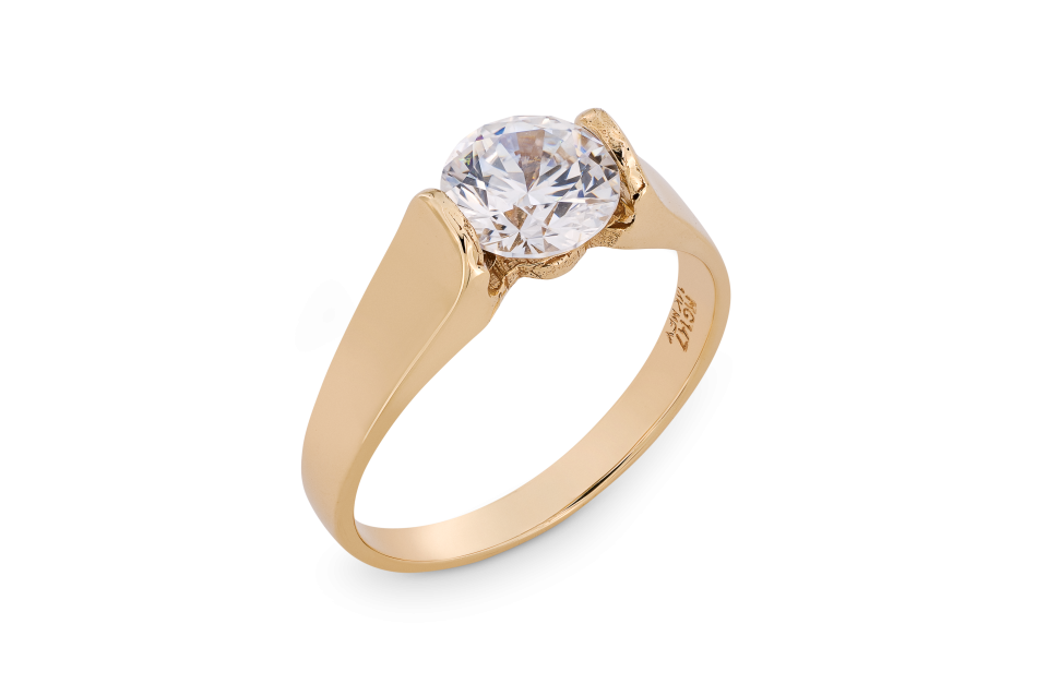 Anillo de Oro 14k FKD177 Joyeria Fina FourteenKarat