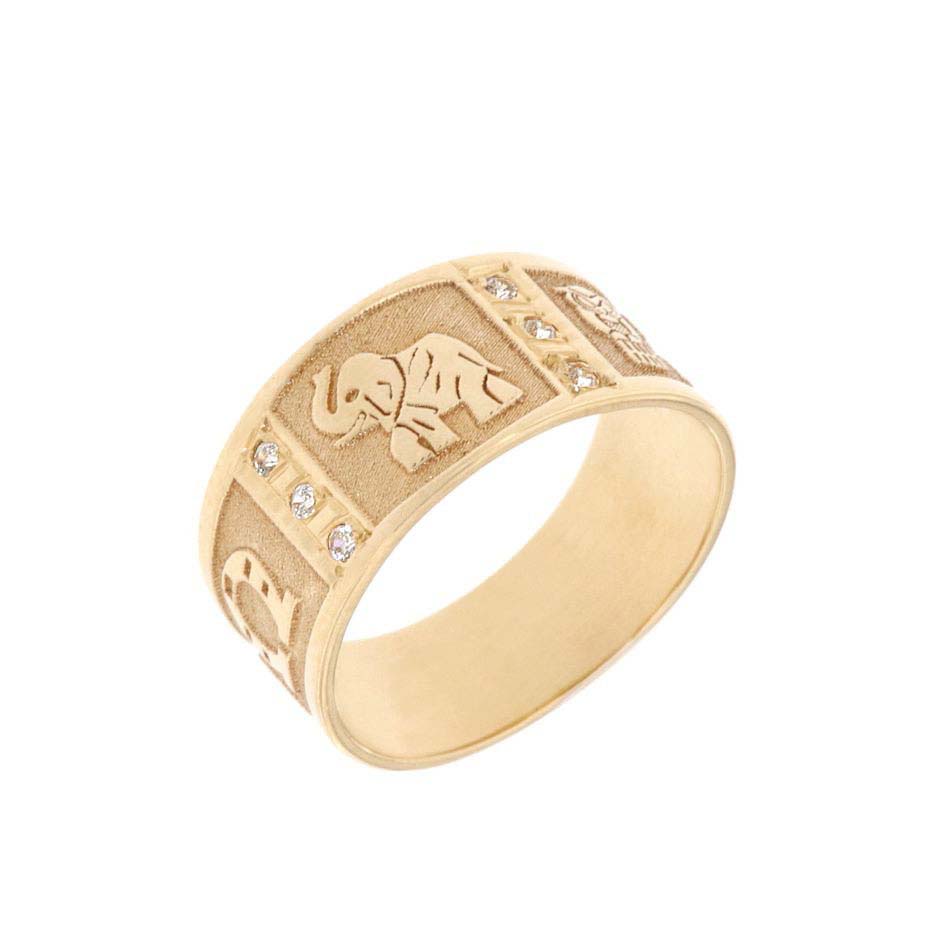 Orecchini Nodo D'Amore In Oro 14K 4 File – 10 Mm, Finitura Lucida, Peso 1,4 Gr, Chiusura A Farfalla