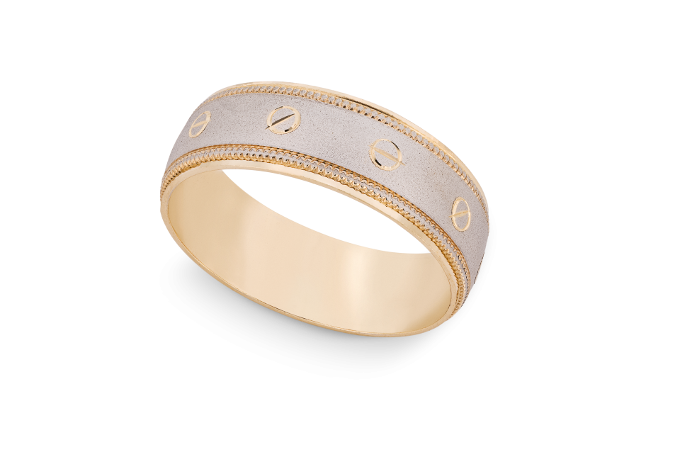 Anillo de Oro 14k Argolla de Matrimonio FourteenKarat