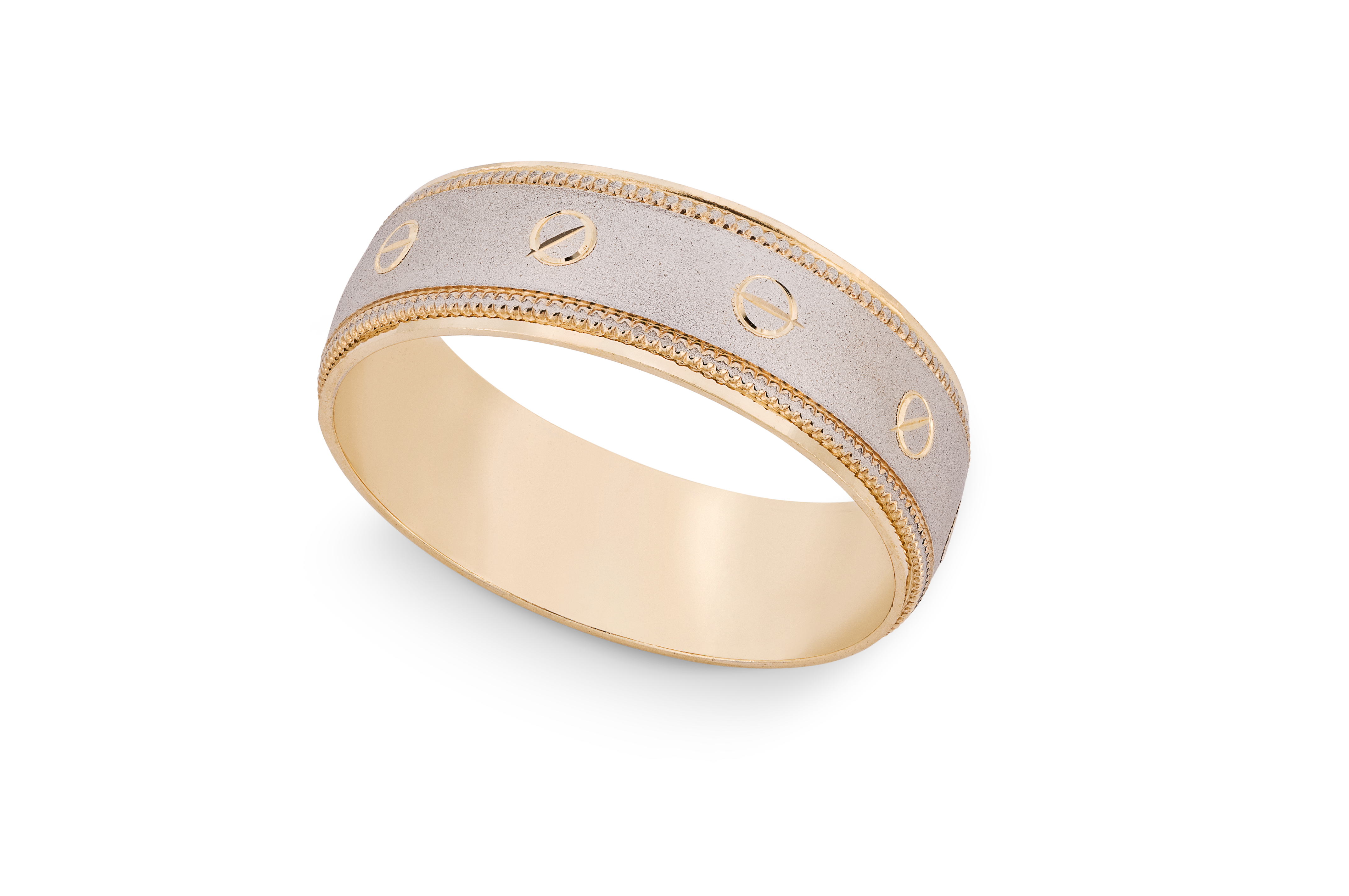 Anillo de Oro 14k Argolla de Matrimonio FourteenKarat