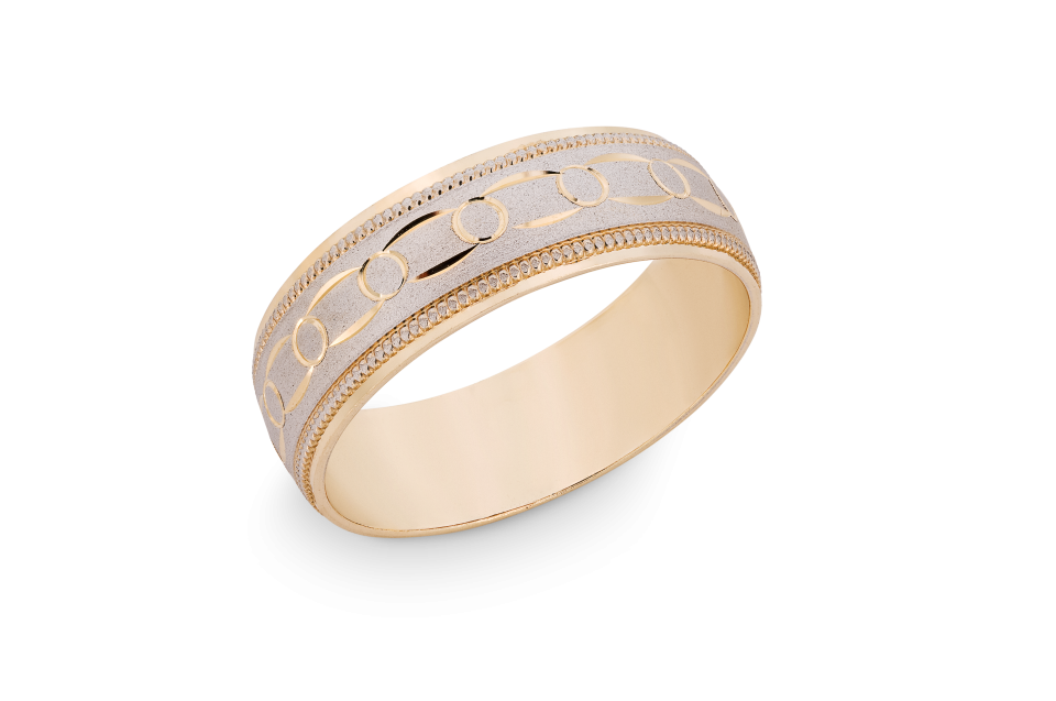 Anillo de Oro 14k Argolla de Matrimonio FourteenKarat