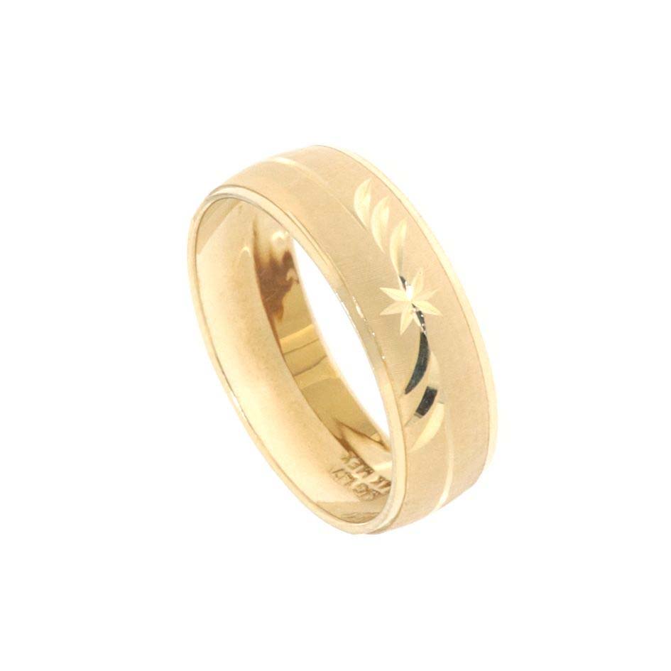 Anillo de Oro 14k Argolla de Matrimonio